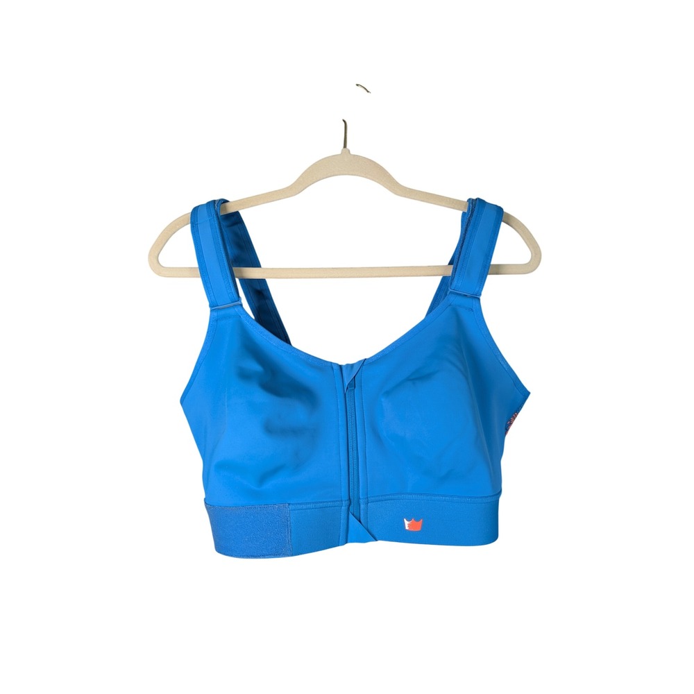 Shefit Flex Sports Bra Size 3Luxe Blue Kryptek Camo High Impact Front Zip